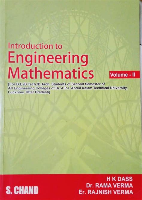 Read Engineering Mathematics By Hk Dass Volume 2 