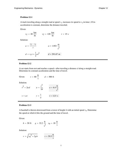 Read Online Engineering Mechanics Dynamics 11Th Edition Solution 