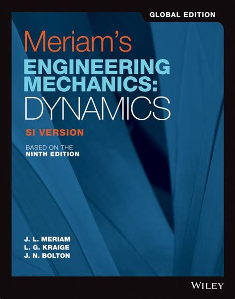 Download Engineering Mechanics Dynamics Merriam 