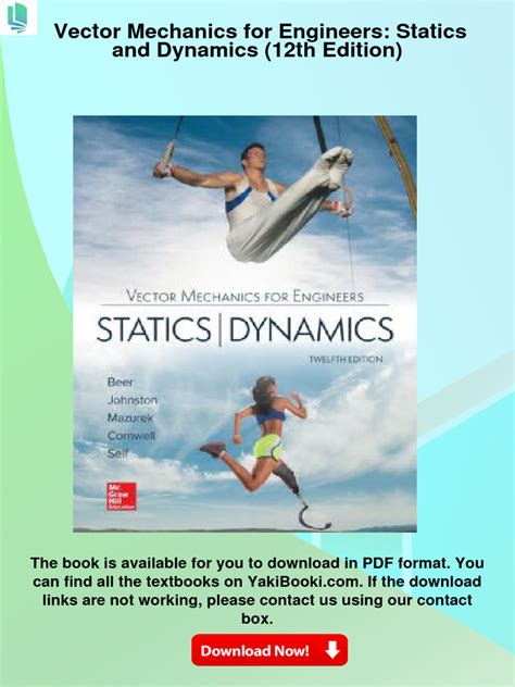 Download Engineering Mechanics Statics And Dynamics 12Th Edition 