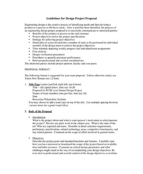 Read Engineering Project Proposal Sample 