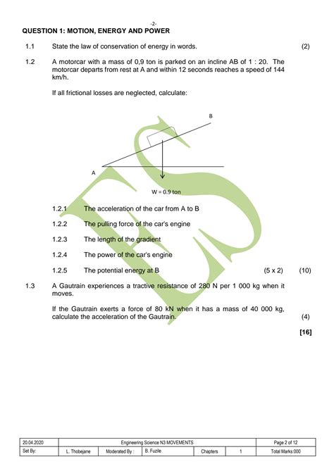 Full Download Engineering Science N3 Exam Papers And Answers 