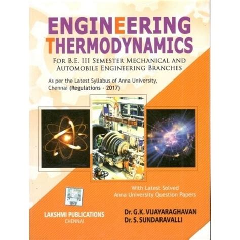 Read Engineering Thermodynamics Book By Vijayaraghavan 