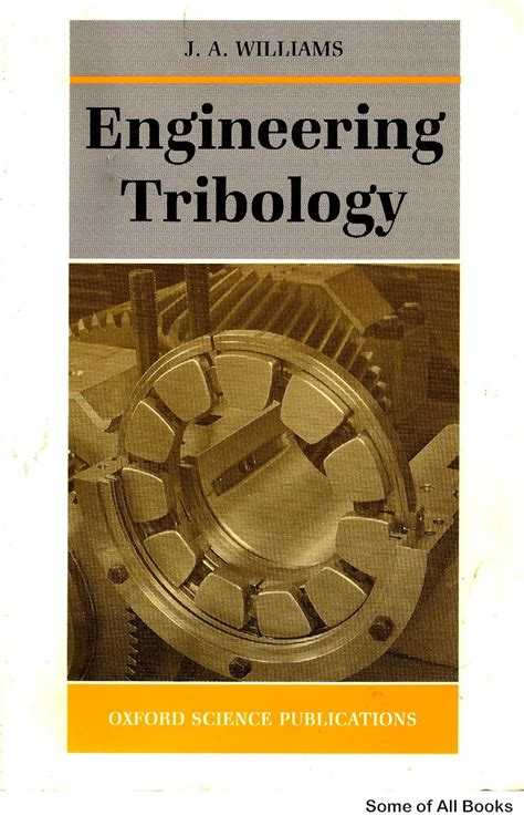 Read Engineering Tribology Williams 