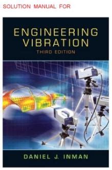 Read Engineering Vibration 3Rd Edition Solution Manual 