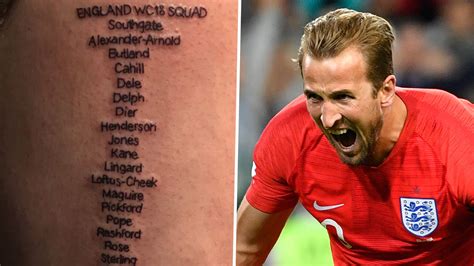 England Team Tattoos