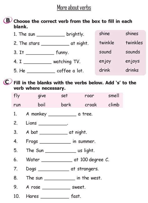 English Grammar Grade 2 English Worksheets Pdf Vegandivas Grade 1 English Grammar - Grade 1 English Grammar