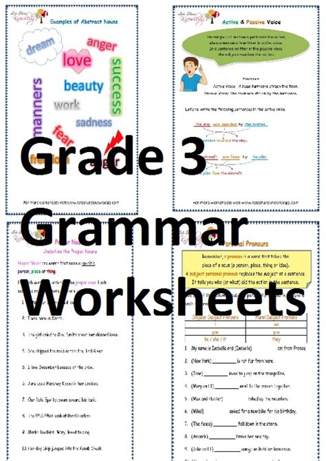 English Grammar Grade 3 Grade 3 Grade 1 English Grammar - Grade 1 English Grammar