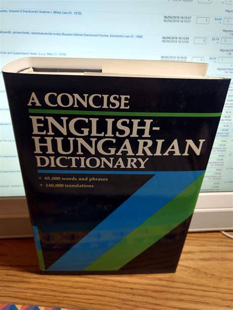 english hungarian dictionary
