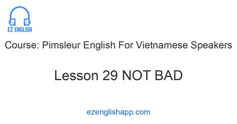 english lesson not
