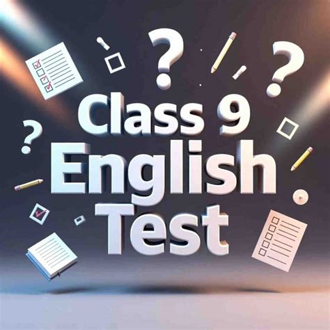 English Mcq Class 9