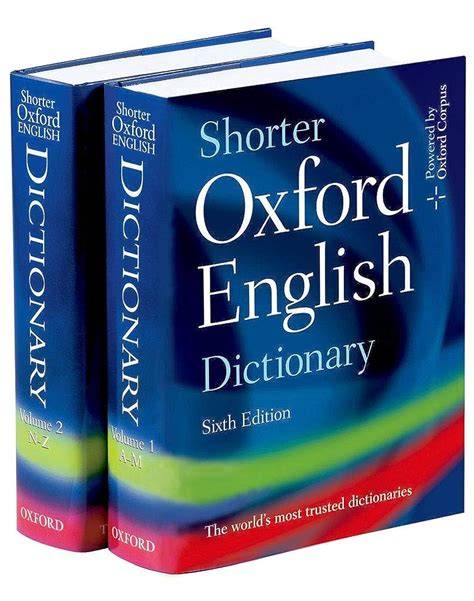 english oxford dictionary