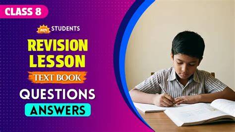 english revision question for class 6