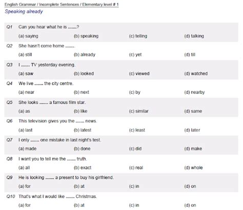 Full Download English Aptitude Test Questions And Answers 
