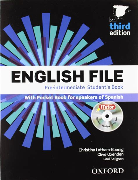 Read Online English File Pre Intermediate Student Third Edition 