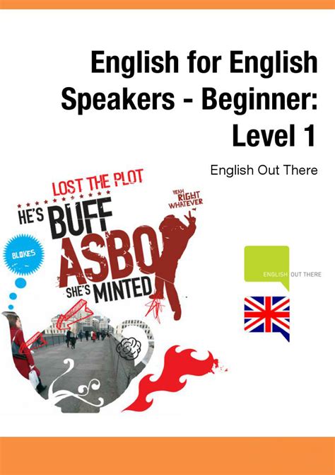 Read Online English For English Speakers Beginner Level 1 
