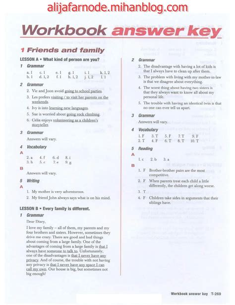 Read English In Common 2 Workbook Answer Key 
