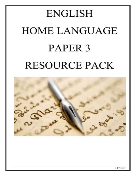 Read Online English Paper 3 Formats Of Letters 