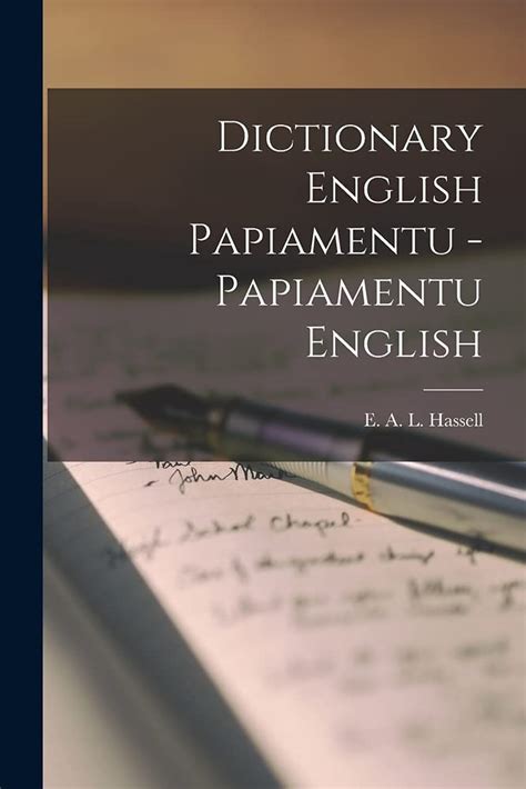 Full Download English Papiamentu Bilingual Dictionary 