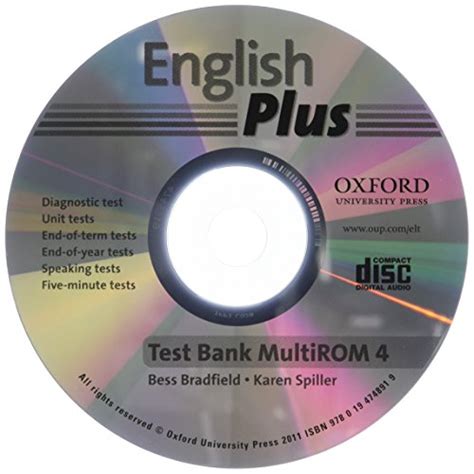 Read English Plus 4 Test Bank Multi Rom 