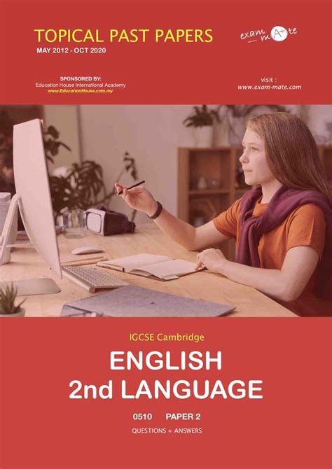 Full Download English Second Language Past Paper For 2012 