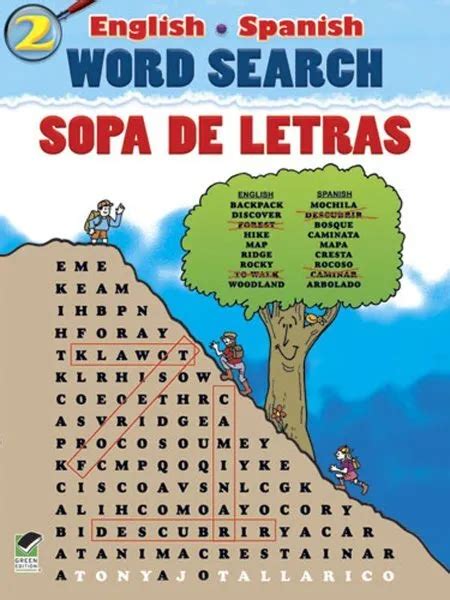 Read Online English Spanish Word Search Sopa De Letras 2 