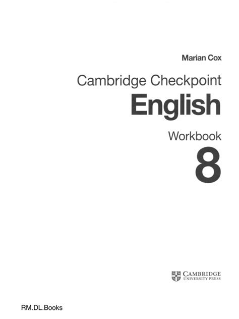 Full Download English Workbook For Class 8 File Type Pdf 