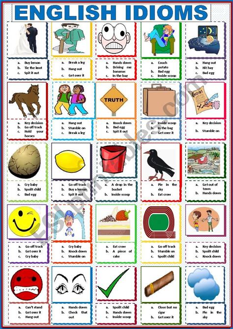 Englishlinx Com Idioms Worksheets Idiom Worksheet For Third Grade - Idiom Worksheet For Third Grade