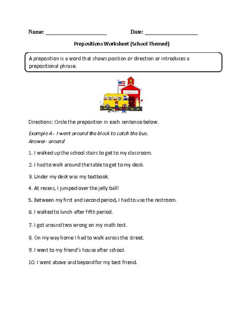 Englishlinx Com Prepositions Worksheets Preposition Worksheets For Kindergarten - Preposition Worksheets For Kindergarten