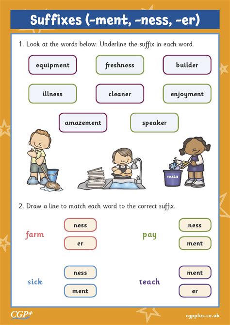 Englishlinx Com Suffixes Worksheets Suffix Ness Worksheet - Suffix Ness Worksheet