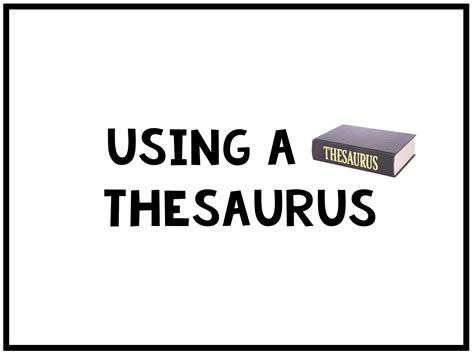 Enhance Thesaurus