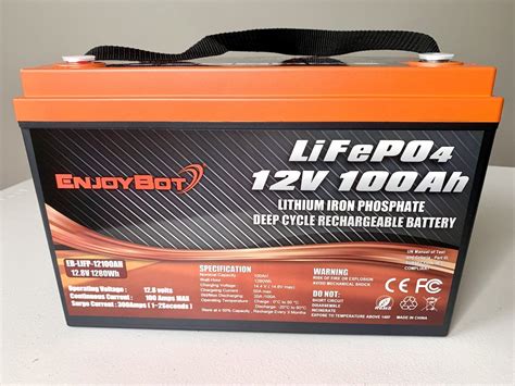 Enjoybot 12v 100ah Lifepo4 Battery Review Footprint Hero Lifepo4 Solar Charger Reviews - Lifepo4 Solar Charger Reviews