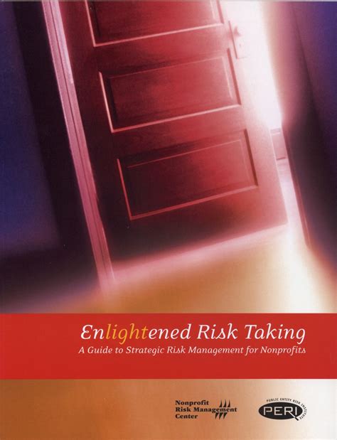 Read Online Enlightened Risk Taking A Guide To Strategic Risk Management For Nonprofits 
