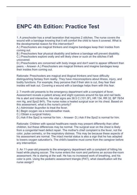 Read Enpc 4Th Edition Practice Est 