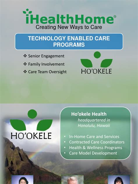 enrollment page – iHealthHome