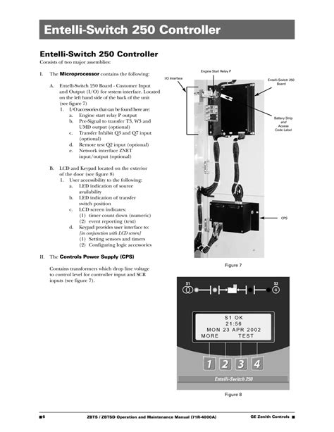 Entelli Switch 250 Microprocessor