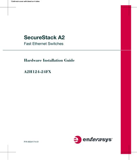 Read Enterasys A2H124 User Guide 