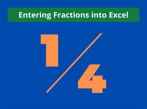 Entering Fractions In Excel Computergaga Fractions In Fractions - Fractions In Fractions