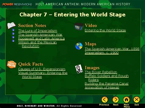 Entering The World Stage Section Quiz Answers