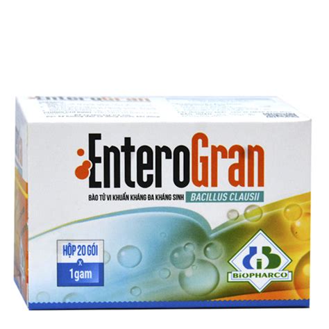 enterogran | Thuc Enterogran Biopharco iu tr v phng