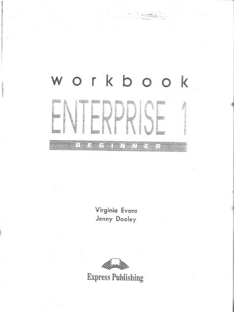 Enterprise 1 Workbook Key