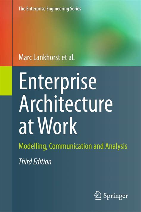 Enterprise Architecture At Work Modelling Communication And Analysis The Enterprise Engineering Series