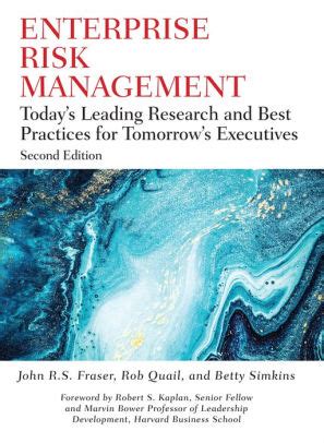 Read Enterprise Risk Management Todays Leading Research And Best Practices For Tomorrows Executives Robert W Kolb Series 