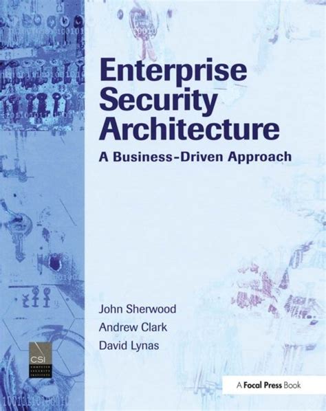 Read Online Enterprise Security Architecture A Business Driven Approach 