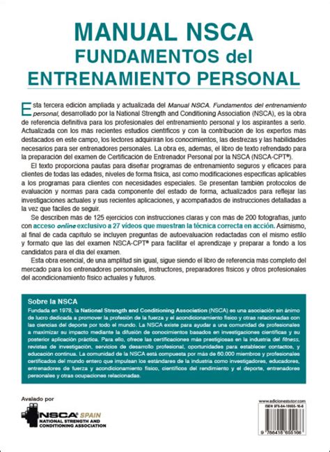 Entrenamiento Funcional Nsca