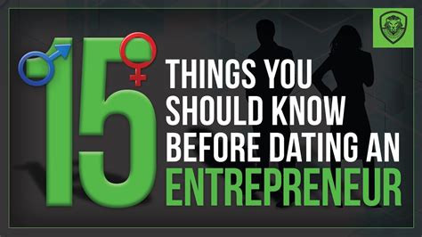 entrepreneur and dating