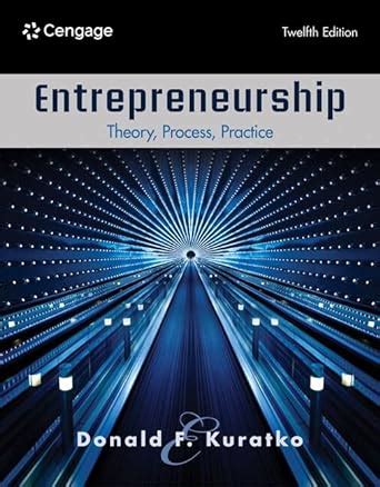 entrepreneurship theory process and practice 7th edition