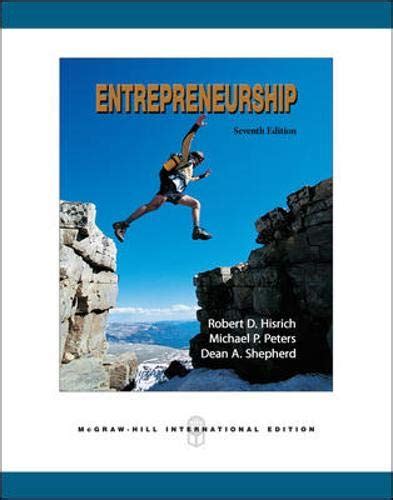 Read Entrepreneurship 8Th Edition By Hisrich Robert Peters 