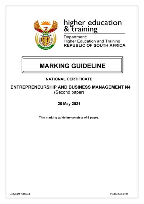 Full Download Entrepreneurship N4 Examination Paper 