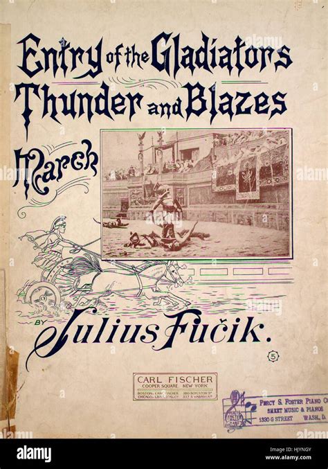 Entry Of The Gladiators Thunder And Blazes